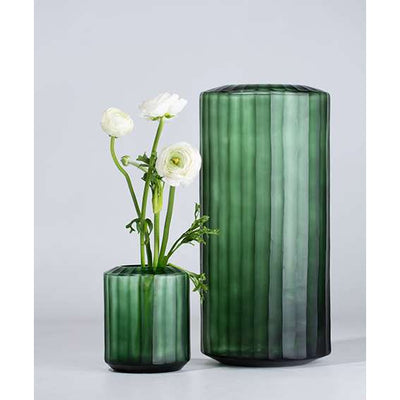 GUAXS OMAR S dark steelgrey 花器 OMAR L Light Green Black Steelgrey Guaxs - FMDESIGN ELEMENTS